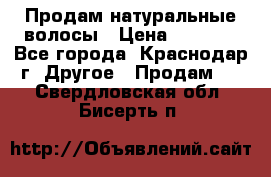 Продам натуральные волосы › Цена ­ 3 000 - Все города, Краснодар г. Другое » Продам   . Свердловская обл.,Бисерть п.